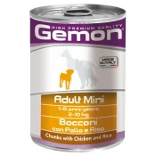 Влажный корм GEMON DOG  WET Mini Adult кусочки с курицей и рисом 0,415 кг