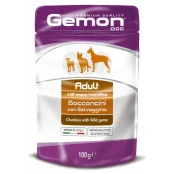 Влажный корм GEMON DOG WET  Adult кусочки с мясом диких животных 0,1 кг