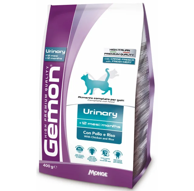 Сухой корм GEMON CAT  Urinary курица с рисом 0,4 кг