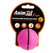 Іграшка AnimAll Fun тренувальний м'яч для собак, 5 см, фіолетова