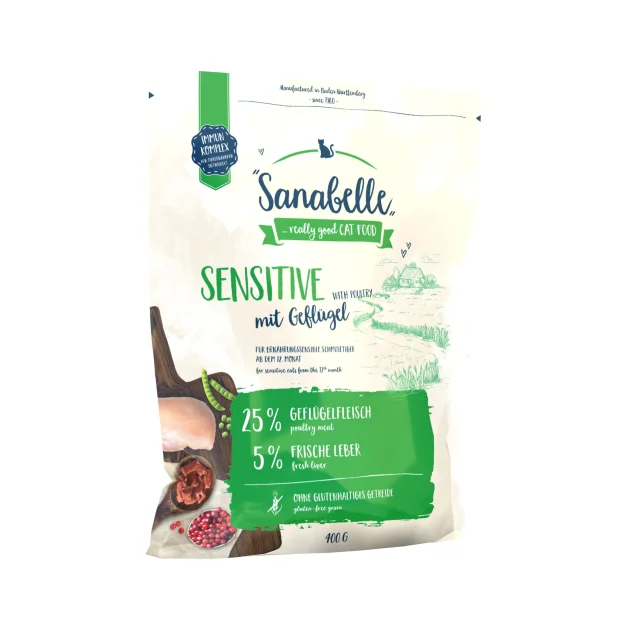 Сухий корм Bosch Sanabelle Sensitive з м'ясом домашньої птиці, для котів, 2 кг