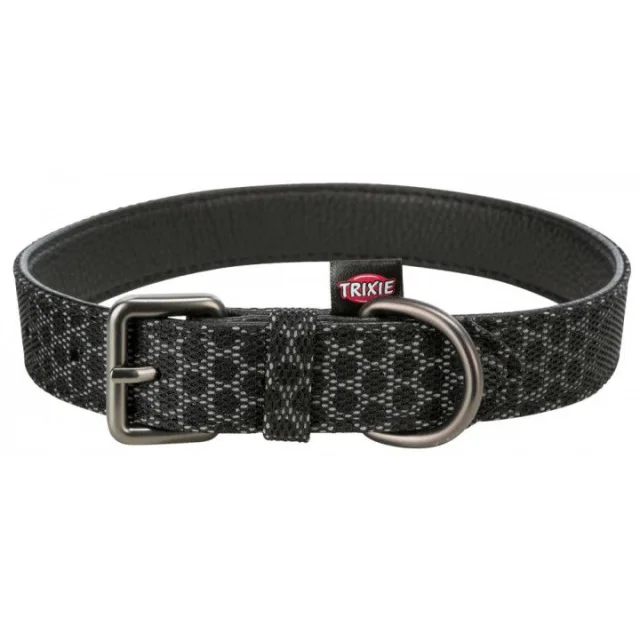 Нашийник Trixie Night Reflect М-L світловідбиваючий, 38-47 см х 25 мм, чорний