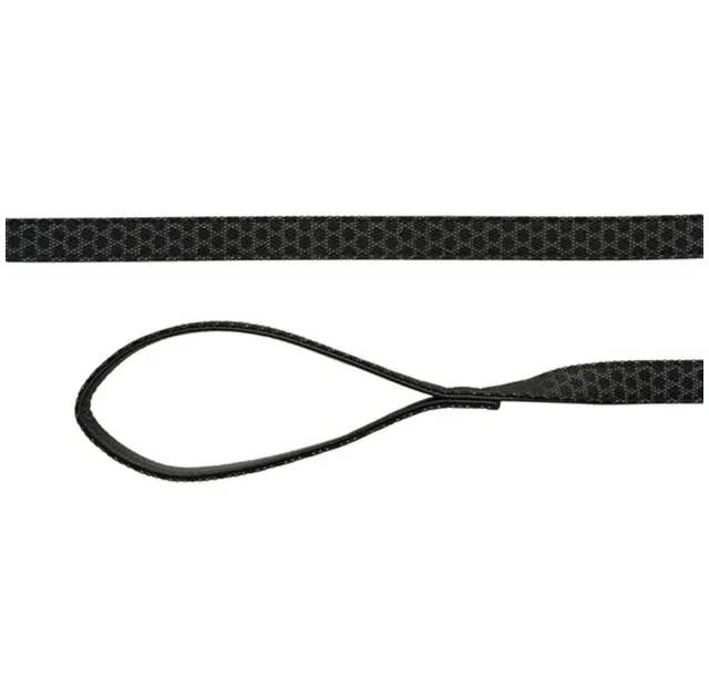 Повідець Trixie Night Reflect M-L 2 м х 20 мм, чорний