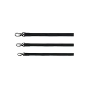 Повідець Trixie Experience для собак, чорний, нейлон, 2 м х 20 мм