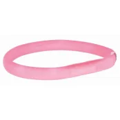 Нашийник Trixie Flash Light USB XS-S світиться, 35 см х 18 мм, рожевий