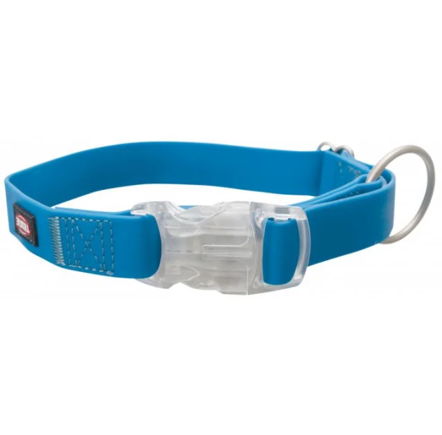 Нашийник Trixie Easy Flash L-XL з флешер і силіконовим покриттям, 40-65 см х 25 мм, синій