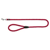 Повідець Trixie Cavo Lead для собак, плетений, круглий, розмір S-M, 1 м/12 мм, червоний