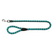 Повідець Trixie Cavo Lead для собак, плетений, круглий, розмір S-M, 1 м/12 мм, океан/графіт