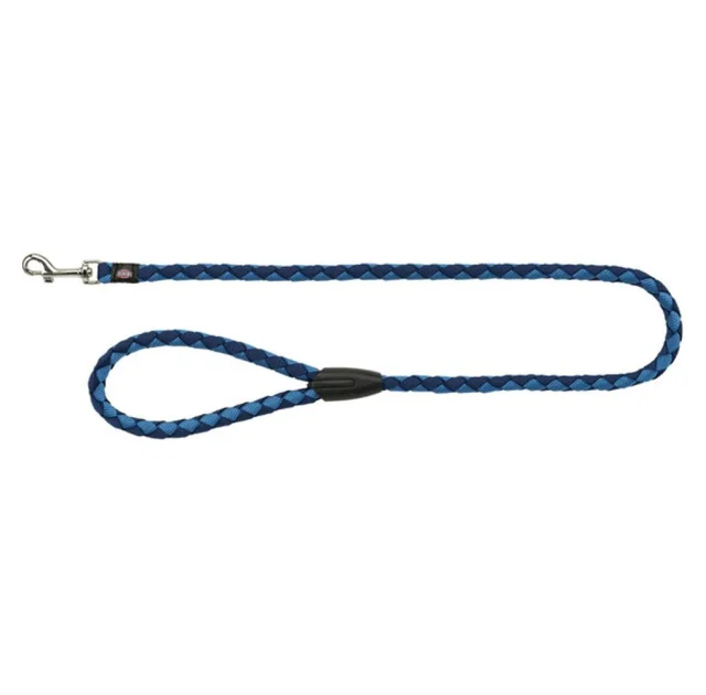 Повідець Trixie Cavo Lead для собак, плетений, круглий, розмір L-XL, 1 м/18 мм, індиго/синій