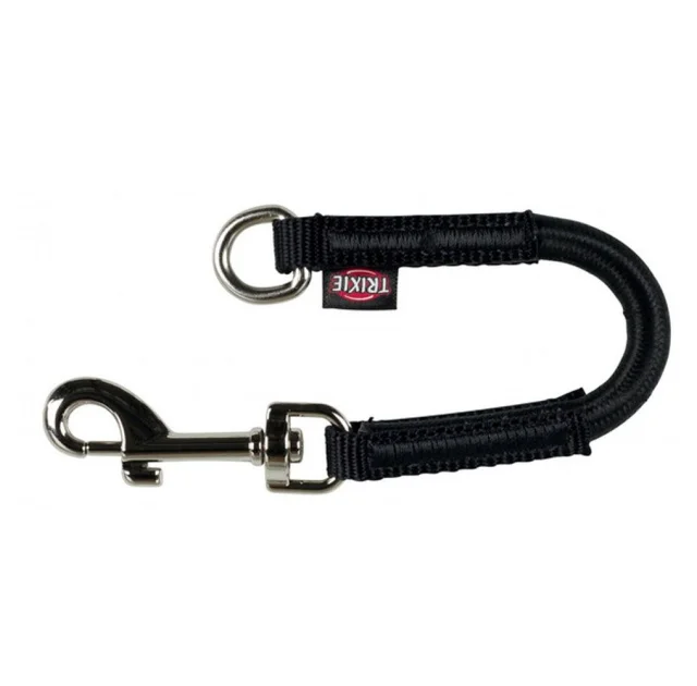 Амортизатор Trixie S-M для повідця, нейлон, 24 cм х 9 мм, чорний