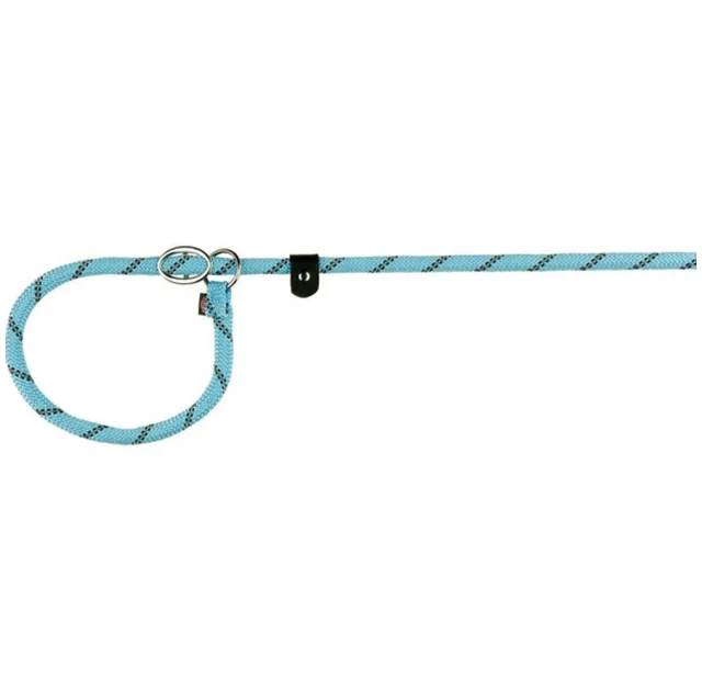 Повідець-зашморг Trixie Sporty Rope нейлон, 1.7 м х 13 мм, блакитний