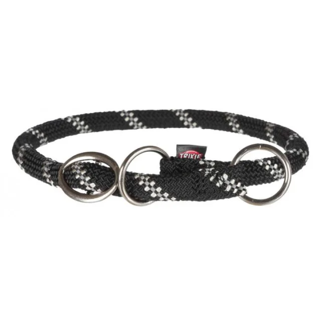 Ошейник Trixie Stop the Pull L с отражающей полосой, 50 см х 13 мм, черный
