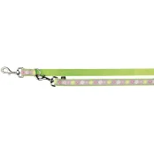 Повідець-перестібка Trixie Blooms для собак, нейлон, 2 м х 25 мм, зелений