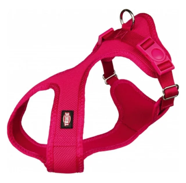 Шлея Trixie Comfort Soft для собак XXS-XS 25-35 см х 15 мм, фуксія
