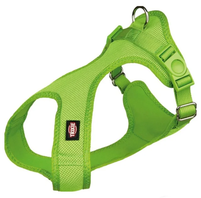 Шлея Trixie Comfort Soft для собак XXS-XS 28-40 см х 15 мм, яблучний