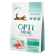 Сухий корм Optimeal для кошенят, з куркою, 200 г
