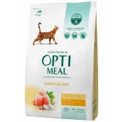 Сухий корм Optimeal для дорослих котів, з куркою, 10 кг