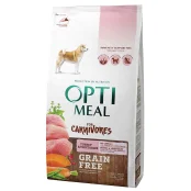 Беззерновой сухой корм Optimeal для взрослых собак всех пород, с индейкой и овощами, 1.5 кг