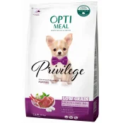 Низкозерновой сухой корм Optimeal для щенков миниатюрных и малых пород, с ягненком, 4 кг