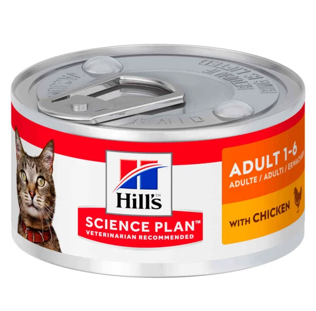 Консерва Hill's Science Plan Adult для дорослих котів, з куркою, 82 г
