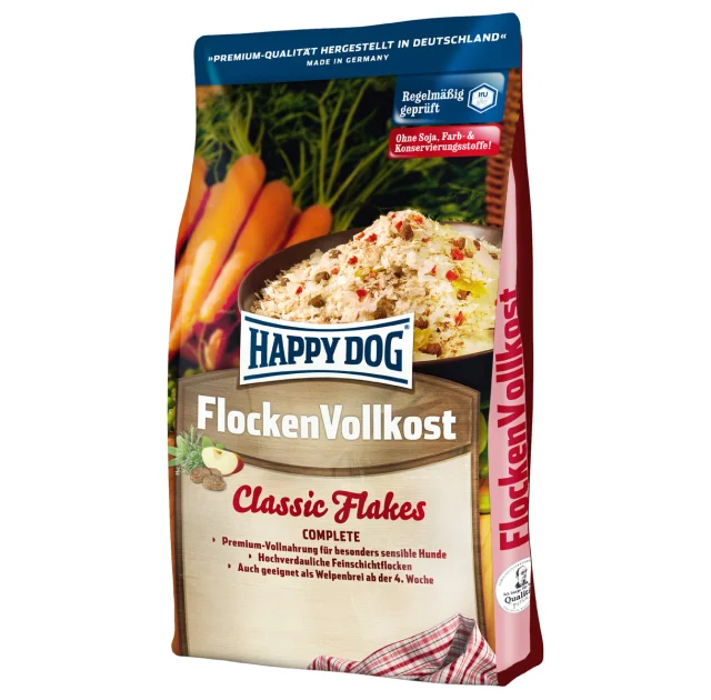 Сухий корм Happy Dog Supreme Sensible Flocken Vollkost для цуценят від 4 тижнів і дорослих собак, 3 кг