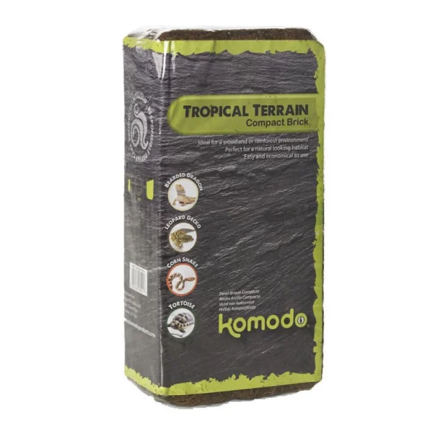 Підкладка з кокосового волокна Komodo Tropical Terrain Brick, 8 л