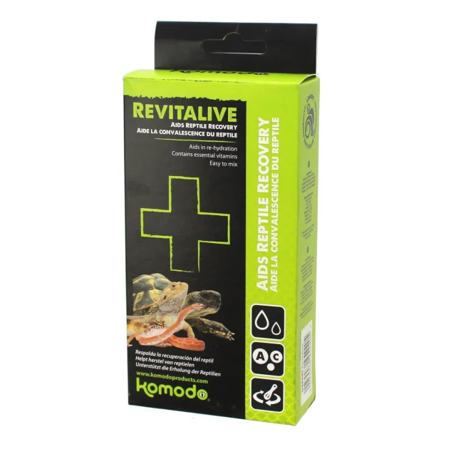 Перша допомога для рептилій і амфібій Komodo Revitalive