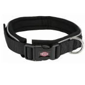 Ошейник Trixie Premium с неопреновой подкладкой для собак, размер M: 35–40 см/25 мм, черный