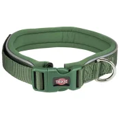Ошейник Trixie Premium с неопреновой подкладкой для собак, размер M: 35–40 см/25 мм, лесной