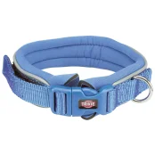 Ошейник Trixie Premium с неопреновой подкладкой для собак, размер L: 48–55 см/30 мм, синий