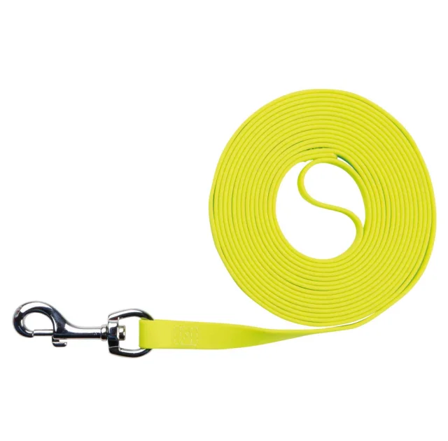 Поводок для тренировок Trixie Easy Life для собак, 5 м/17 мм, желтый неон