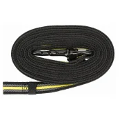 Поводок тросовый Trixie Fusion Sporting для тренировок собак, 5 м/17 мм, черный/желтый