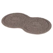 Коврик под миску Trixie для собак, пластик, серый, 46 х 26 см