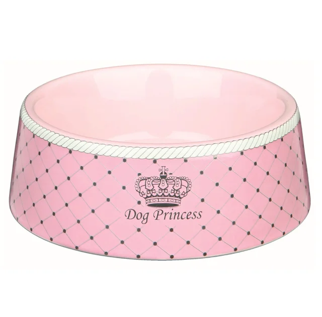 Миска Trixie Dog Princess для собак, кераміка, рожева, 1 л / 20 см