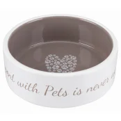 Миска Trixie Pet's Home для собак, кераміка, кремовий / бежевий, 0,8 л / 16 см