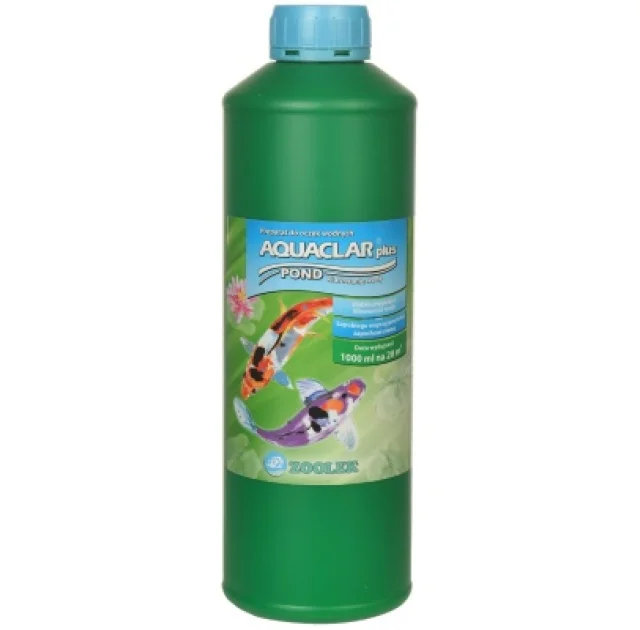 Препарат для очищення води в ставку ZOOLEK Aquaclar plus 1 л