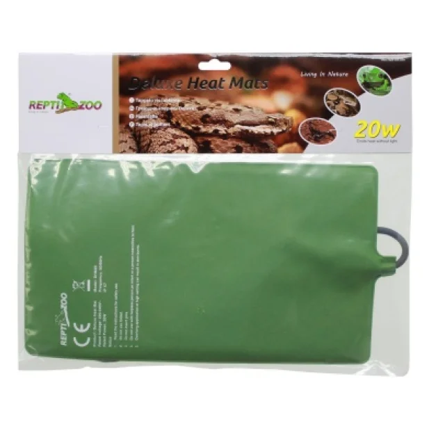 Нагрівальний мат, водонепроникний REPTI-ZOO Deluxe Mats 20 Вт, 20x35 см