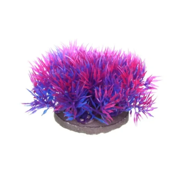 Искусственное растение YUSEE Color Grass Blue-Violet 4-6 см