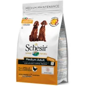 Сухой корм Schesir Dog Medium Adult Chicken с курицей, монопротеиновый, для собак средних пород, 12 кг