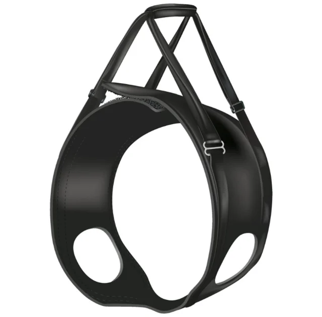 Поддерживающая шлейка Trixie L, для собак, 65-75 см, черный