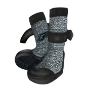 Защитные носки Trixie Walker Socks для собак, размер XL, черно-серый
