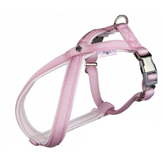 Шлея Trixie Dog Princess для собак, нейлон, 40-66 см х 20 мм, рожевий