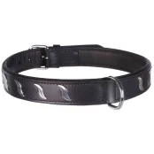 Нашийник Trixie Active L для собак, шкіра, 48-56 см х 30 мм, чорний