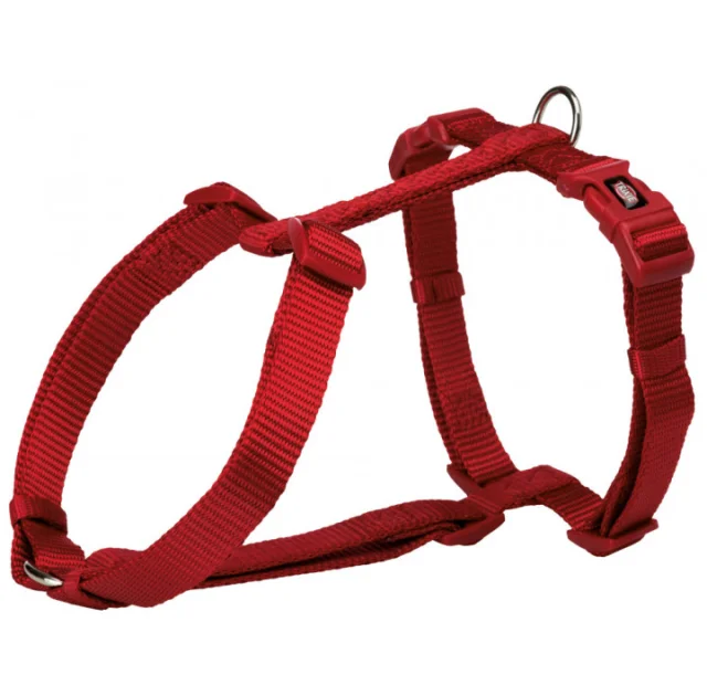 Шлея Trixie Premium H-Harness для собак, 85-130 см, 38 мм, розмір XL-XXLL, червоний
