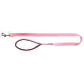 Повідець Trixie Premium для собак, 1 м х 20 мм, M-L, фламінго