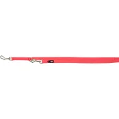 Повідець-перестібка Trixie Premium Adjustable Lead двошаровий для собак, розмір M-L, 2 м/20 мм, кораловий