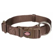 Нашийник Trixie Premium для собак, нейлон, 35-55 см х 20 мм, M-L, мокка