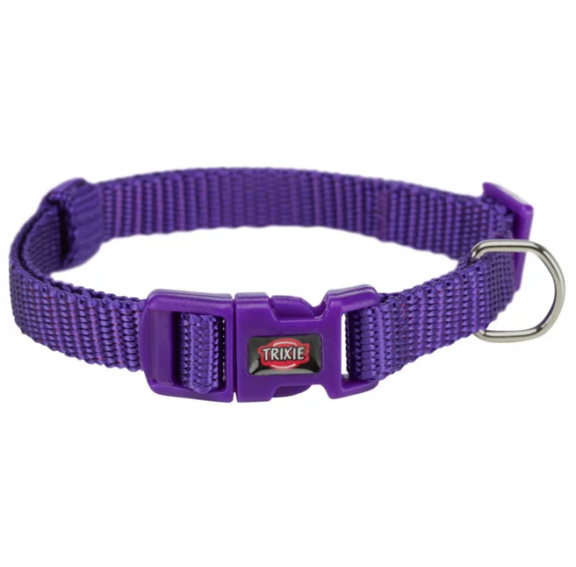 Нашийник Trixie Premium для собак, нейлон, 35-55 см х 20 мм, M-L, фіолетовий