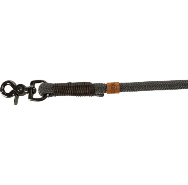 Повідець Trixie Be Nordic Be Nordic Retriever Leash для собак, нейлон, розмір X-XL, графітовий, 13 мм, 1 м