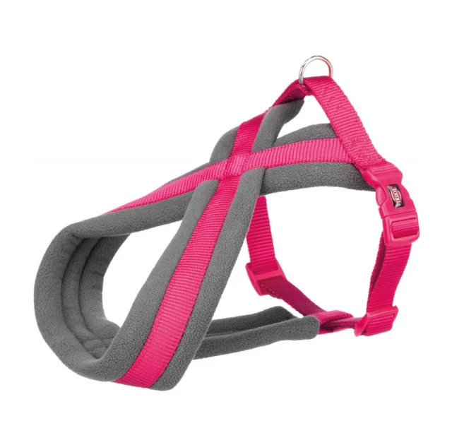 Шлея Trixie Premium для собак, 26-38 см х 10 мм, XXS-XS, фуксія